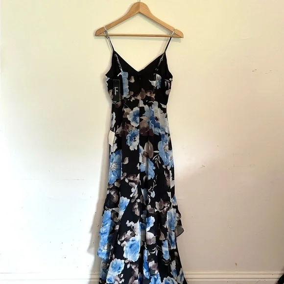 New Lulu’s Artwin Floral Maxi Gown Dress - Picture 4 of 11